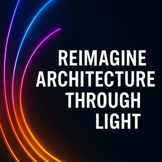 💡 Reimagining Architecture Through Color and Light